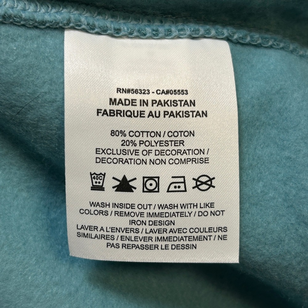 Nike Sportswear Crewneck Sweatshirt HJ2173-464 Teal Blue Mens Size M - Picture 5 of 9